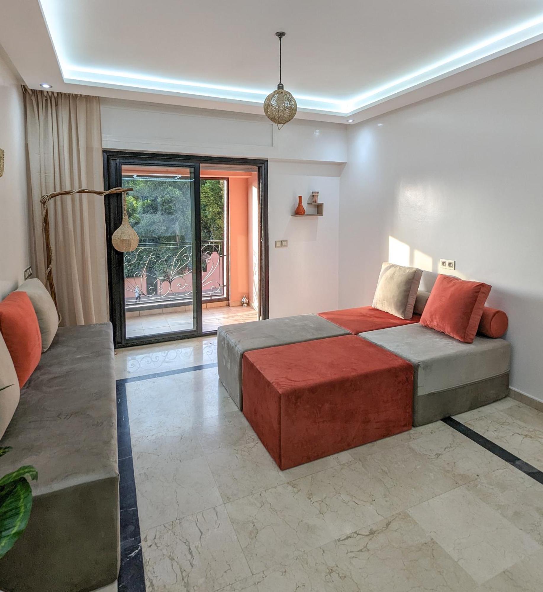 Apartement Panoramic View Majorelle Garden With Pool Μαρακές Εξωτερικό φωτογραφία