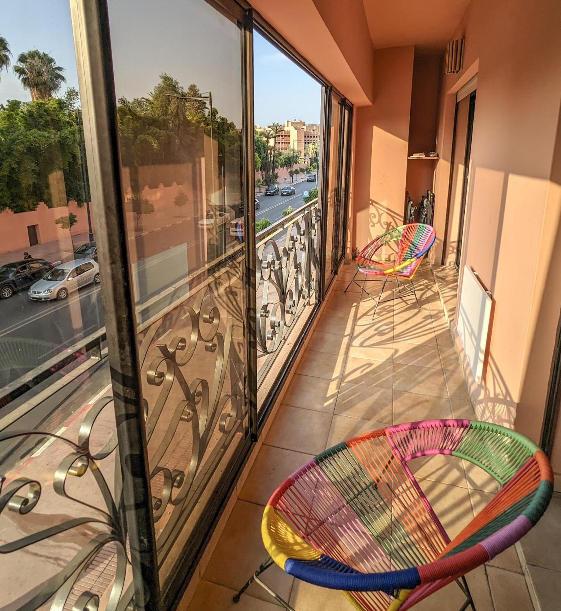 Apartement Panoramic View Majorelle Garden With Pool Μαρακές Εξωτερικό φωτογραφία