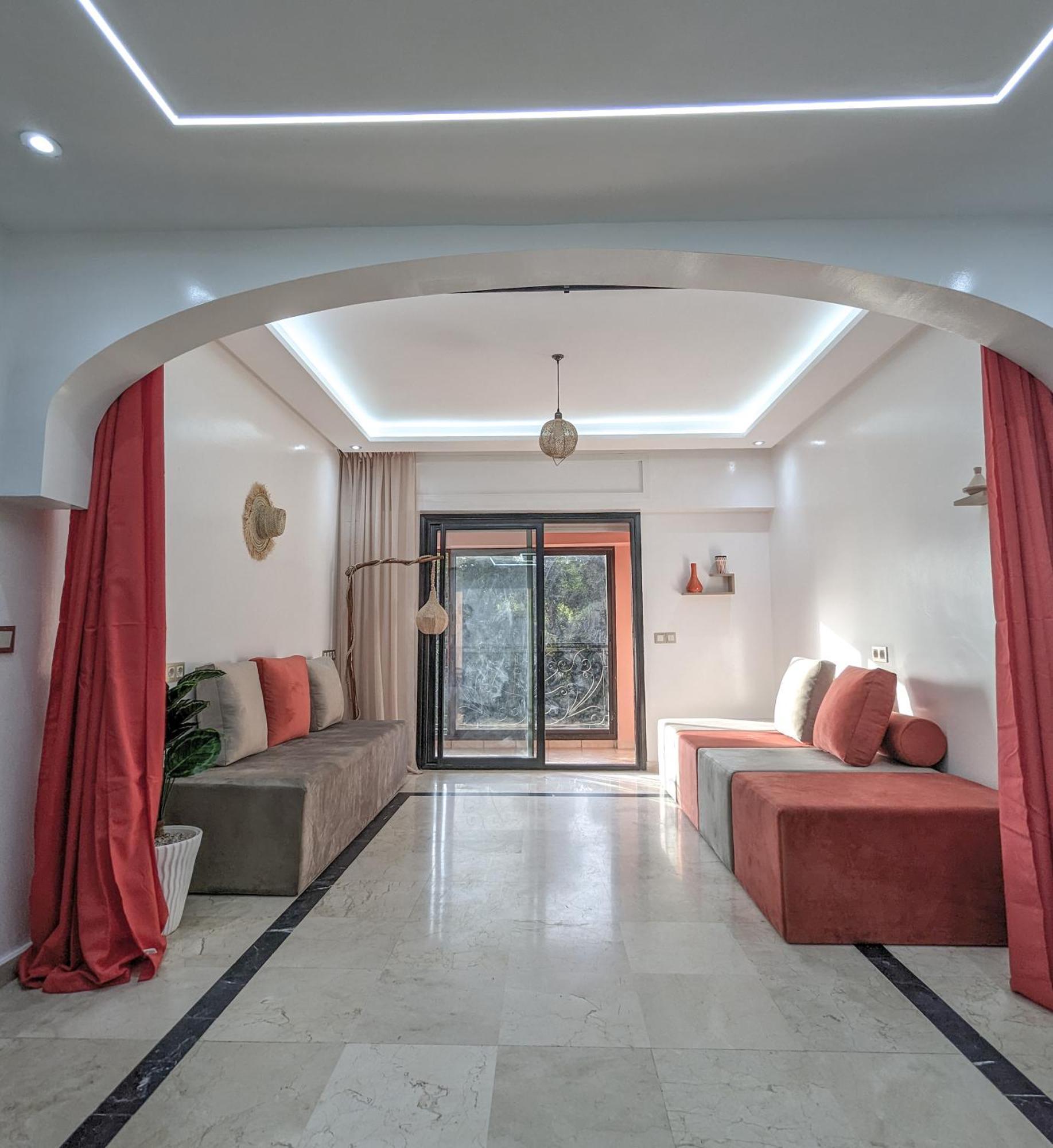 Apartement Panoramic View Majorelle Garden With Pool Μαρακές Εξωτερικό φωτογραφία